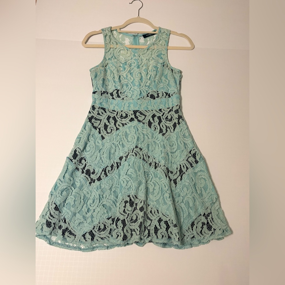 Kacey Montoya’s Closet | Vargas Mint Green Lace Dress